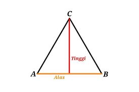 Ciri Ciri Bangun Datar Segitiga Pulpent