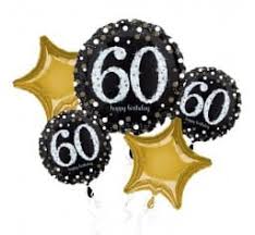 Maybe you would like to learn more about one of these? 60th Birthday Helium Balloon Bouquet