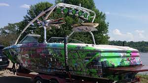 Mastercraft Graffiti Wrap X45 Boat Wraps Mastercraft Boat