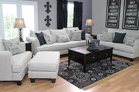 Mor Furniture For Less The Rachael Omega Living Room In Mist Mor Furniture For Less Living Room Sets Furniture Living Room Sets Living Room Furniture