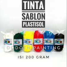 Berikutnya ada sablon plastisol yang bisa jadi cukup dikenal di pasaran. Tinta Cat Plastisol Sablon Distro Shopee Indonesia