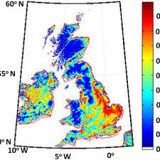 The irish sea lies west of england and the celtic sea to the southwest. Habitability Map Of England Wales Scotland And Ireland The Download Scientific Diagram