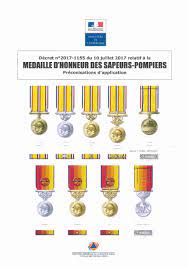 Pnrs Medaille D Honneur Des Sapeurs Pompiers