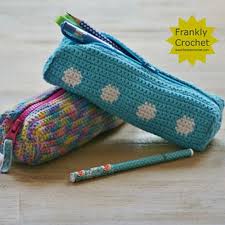Spot Pencil Case Tutorial Pattern By Franklyfair Pencil Case Tutorial Crochet Pencil Case Crochet Case