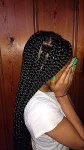 Black And Brown Box Braids Big Large Box Braids Box Braids Styling Box Braids Hairstyles Blonde Box Braids