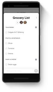 The Best Grocery List App For Android Any Do