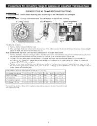 Frigidaire Bggf3042kfu User Manual Gas Range Manuals And