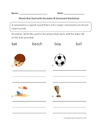 Phonics Worksheets Consonant Worksheets