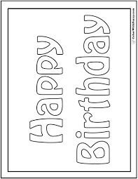 This is one of my favorite happy birthday cake. 55 Birthday Coloring Pages Printable And Customizable