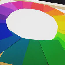 Hand Picked Color Aid Munsell Color Wheel My Art