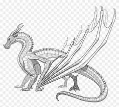 Animus enchantments are any spell cast by a dragon with animus magic. Fire Breathing Dragon Coloring Page With Related Image Wings Of Fire Dragons Skywing Hd Png Download 1003x870 1340610 Pinpng