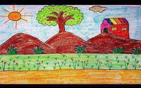 Selasa, 6 oktober 2020 | 08:35 wib; 25 Contoh Gambar Pemandangan Gunung Referensi Menggambar