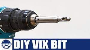 Installing a hinge properly is easier said than done. How To Make A Self Centering Drill Bit Diy Vix Bit Youtube