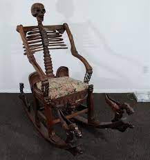 Memento Mori Mid 19th Skeleton Rocking Chair Album On Imgur Caffeine funny pics funnyism funny pictures. mid 19th skeleton rocking chair