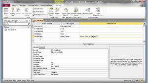 *storing data in sql server or microsoft azure sql requires a subscription to the service in question. Microsoft Access 2007 2010 Part 1 Tables Youtube