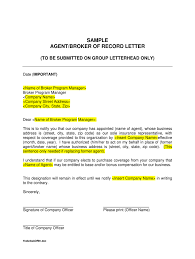 Reviews must be conducted monthly and ensure that: Agent Of Record Letter Pdf Fill Online Printable Fillable Blank Pdffiller