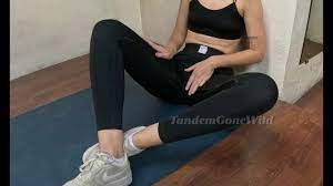 JOI - Sniffles Lila Dirty Feet and Leggings after her Yoga Session -  Pornhub.com