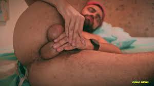 Self Fuck Creampie Camilo Brown Riding His Big Uncut Cock Until He Cums  Deep Inside His Own Ass