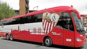 Sevilla Futbol Club Andaluzia Espanha Autobus De Dos Pisos Autobus Futbol