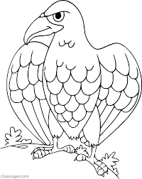 Sep 25, 2019 · the article presents you a wide collection of fish coloring pages printable to enhance your child's artistic skills. Cartoon Eagle Coloring Page Coloringall