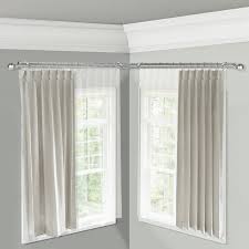 Enjoy free shipping & browse our great selection of window treatments, all window treatments, curtains & drapes and more! Corner Window Double Curtain Rod Corner Window Treatments Drapery Rods Corner Window
