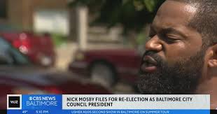Nick Mosby files for re-election as Baltimore City Council President