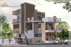 These contemporary house plans and modern designs are often marked by open, informal floor plans. 3 Story House Plan And Elevation 2670 Sq Ft Kerala Home Design And Floor Plans 8000 Houses