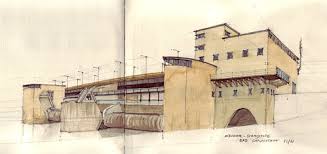 Paul Bonatz Buildings In Stuttgart Urban Sketchers