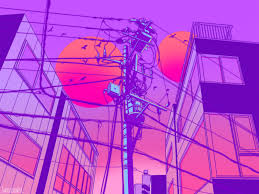 Anime Wires Acrylic Tray By Surudenise Medium 15 1 2 X 12 In 2020 Anime Wallpaper Iphone Anime Scenery Aesthetic Pastel Wallpaper