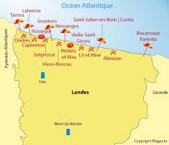 Plages Landes 40 Liste Des Stations Balneaires Landes Plages Tv Visualisez les fameuses cartes michelin riches d'une expérience de plus d'un siècle. plages landes 40 liste des stations