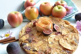 Gateau Invisible Aux Pommes Et Aux Figues Recette Saine Healthyfoodcreation
