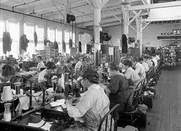 Sewing Uppers Together Endicott Johnson Shoe Factory Endicott Ny My Grandfather And My Great Aunt Kate And Great Uncle Geo Endicott Happy City Broome County