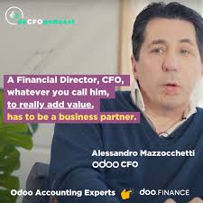 Great interview of Alessandro Mazzocchetti, CFO of Odoo,