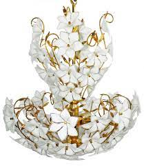 Check out our large glass flowers selection for the very best in unique or custom, handmade pieces from our floral arrangements shops. Monumental Modernist Italian Murano Venini Style Flower Glass Gilt Chandelier Glass Flowers Glass Pendants Art Glass Flowers