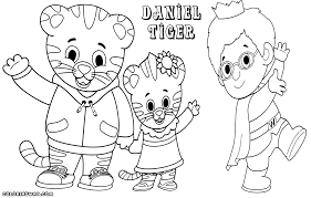 All rights reserved the pbs kids logo is a reøstered mark of. Daniel Tiger Coloring Page Coloring Home