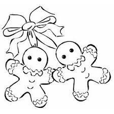The holiday decor pros at hgtv share 8 tips for opting for a more colorful palette this christmas. Gingerbread Men And Bow Coloring Page