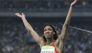O objetivo era conseguir a melhor pontuação. Patricia Mamona Sagra Se Campea No Triplo Salto Em Pista Coberta Zap