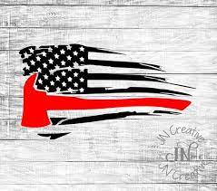 Firefighter Decal Thin Red Line Decal American Flag Decal Firefighter Gift Vinyl Decal Fireman Decal Car Decal Tumbler Decal Firefighter Decals American Flag Decal Firefighter Gifts