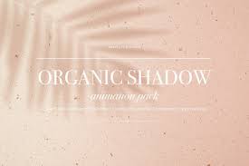 Animated Organic Palm Leaf Shadow Overlays Shadow Stationery Mockup