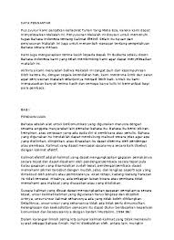 Selain itu, pemilihan kata juga. Makalah Dan Bahasa Dan Indonesia