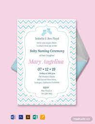 Best naming ceremony video maker 2020. Instantly Download Free Baby Naming Ceremony Invitation Template Sample Example In Mic Naming Ceremony Invitation Invitation Template Dedication Invitations