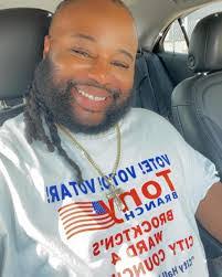 Tony Branch's Instagram, Twitter & Facebook