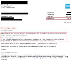 You can address all queries and complaints on american express credit card customer care numbers. American Express Sends Out Checks For Technical Error Regarding Annual Fee Refund