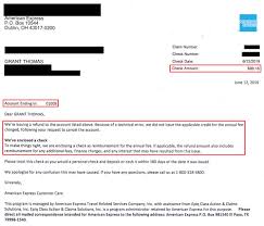 Call toll free in the u.s. American Express Sends Out Checks For Technical Error Regarding Annual Fee Refund
