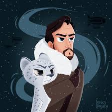 Lord Asriel His Dark Materials Illustrated By Lenkarogach His Dark Materials Lord Asriel Illustration