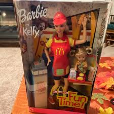 Barbie fun time barbie & kelly playset toy from 1999. Barbie Toys Nib Barbie Kelly Mcdonalds Fun Time Dolls 20 Poshmark