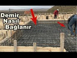 100 m2 eve kaç ton demir gider ? Insaat Donati Demiri Nasil Baglanir How To Make Iron Build Connects Youtube