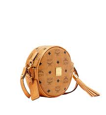 Check out our mcm tasche selection for the very best in unique or custom, handmade pieces from our handbags shops. Medium Heritage Tamburin Tasche In Visetos Cognac Mcm De