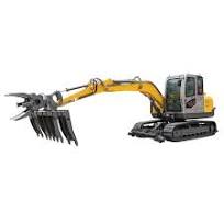 Jg80L Railway Excavator with Sleeper Changer Hirail Maintenance Machinery