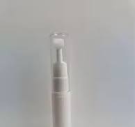 Luxury Plastic 5/10/15ml Eye Gel Cream Container Flat Applicator Airless Eye Cream Bottle with Metal Tip Head
